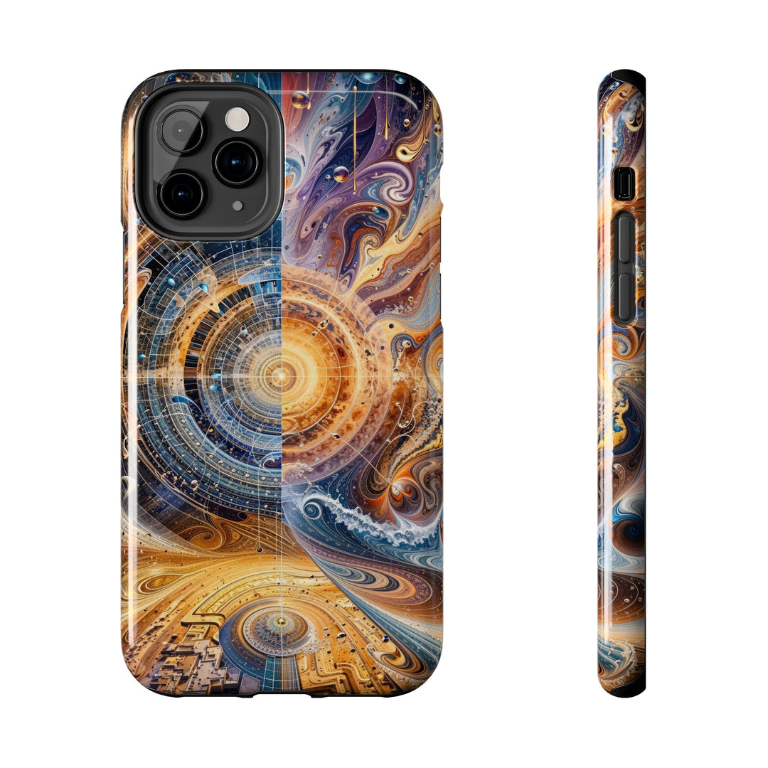 Cosmic Vortex Harmony - Tough Phone Case - Phone Case - g(0D·IO) - iPhone 11 Pro - -