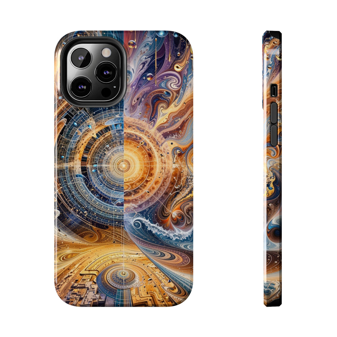 Cosmic Vortex Harmony - Tough Phone Case - Phone Case - g(0D·IO) - iPhone 12 Pro Max - -