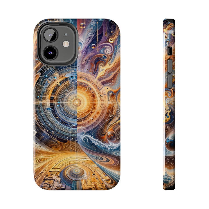 Cosmic Vortex Harmony - Tough Phone Case - Phone Case - g(0D·IO) - iPhone 12 - -