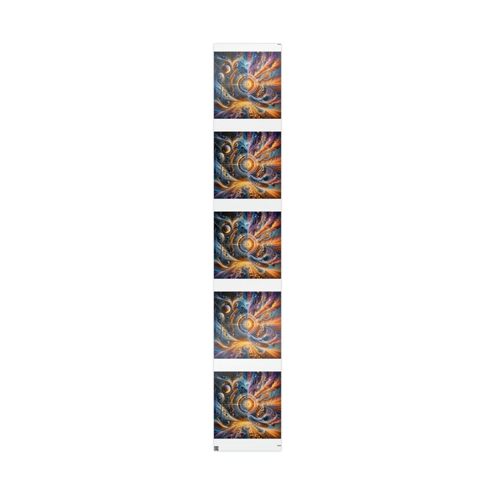 Cosmic Vortex Harmony - Wrapping Paper - Home Decor - g(0D·IO) - 30" x 180" - Glossy -
