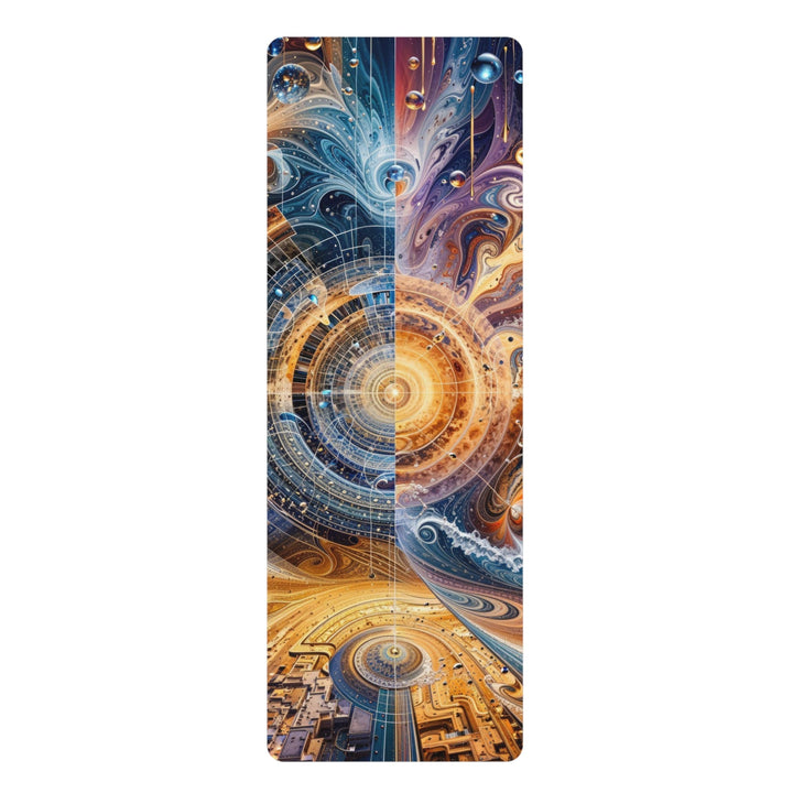 Cosmic Vortex Harmony - Yoga Mat - Home Decor - g(0D·IO) - 24” x 68” - -