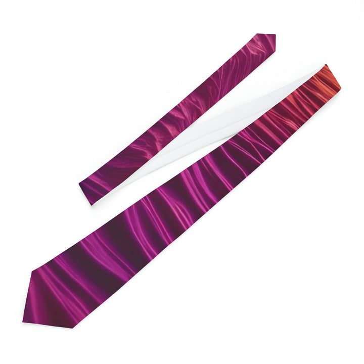 Crimson Waves Twilight - Men's Necktie - Accessories - g(0D·IO) - One Size - -