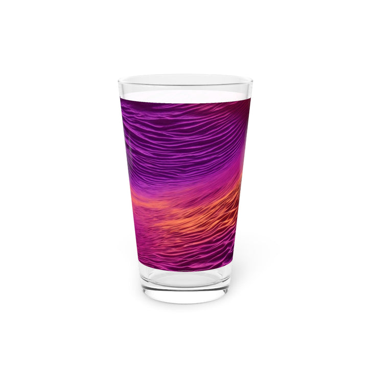 Crimson Waves Twilight - Pint Glass - Mug - g(0D·IO) - 16oz - -