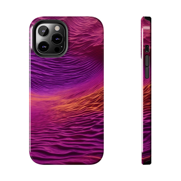 Crimson Waves Twilight - Tough Phone Case - Phone Case - g(0D·IO) - iPhone 12 Pro Max - -