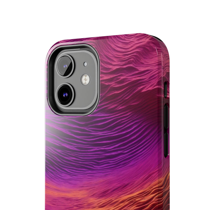 Crimson Waves Twilight - Tough Phone Case - Phone Case - g(0D·IO) - iPhone 13 Mini - -