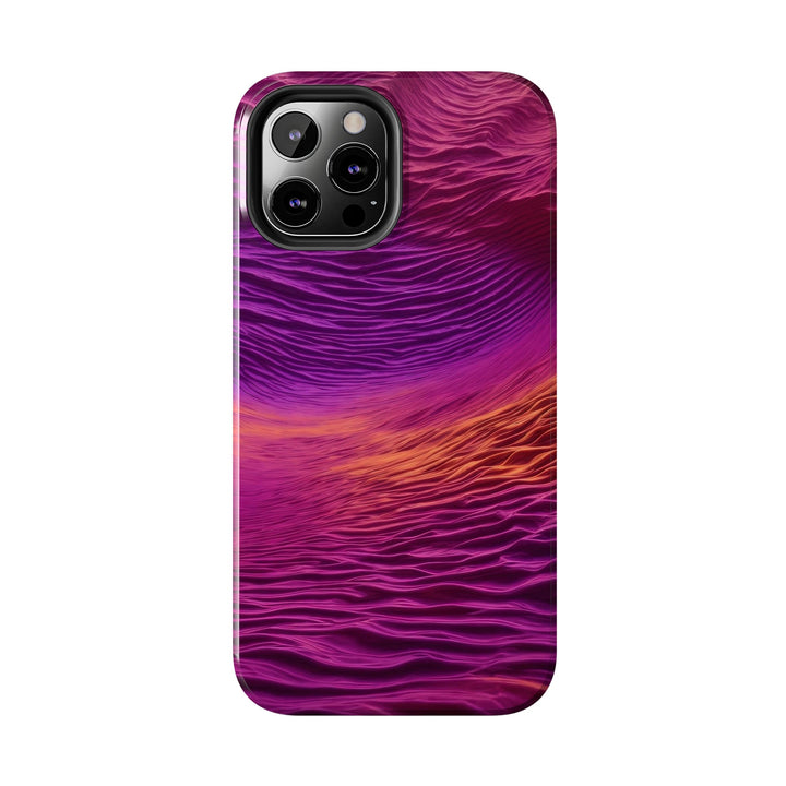 Crimson Waves Twilight - Tough Phone Case - Phone Case - g(0D·IO) - iPhone 13 Mini - -