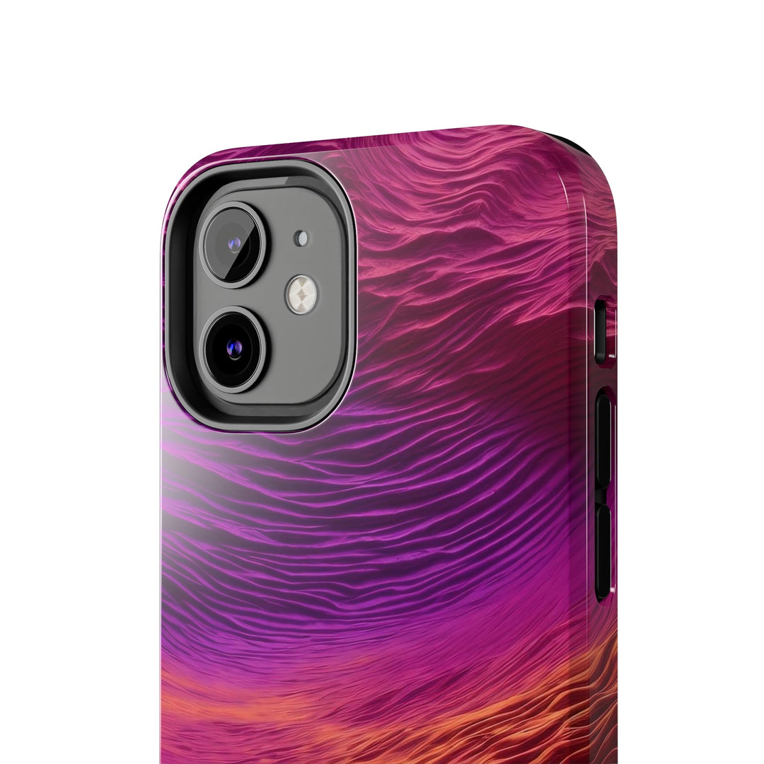 Crimson Waves Twilight - Tough Phone Case - Phone Case - g(0D·IO) - iPhone 13 Mini - -