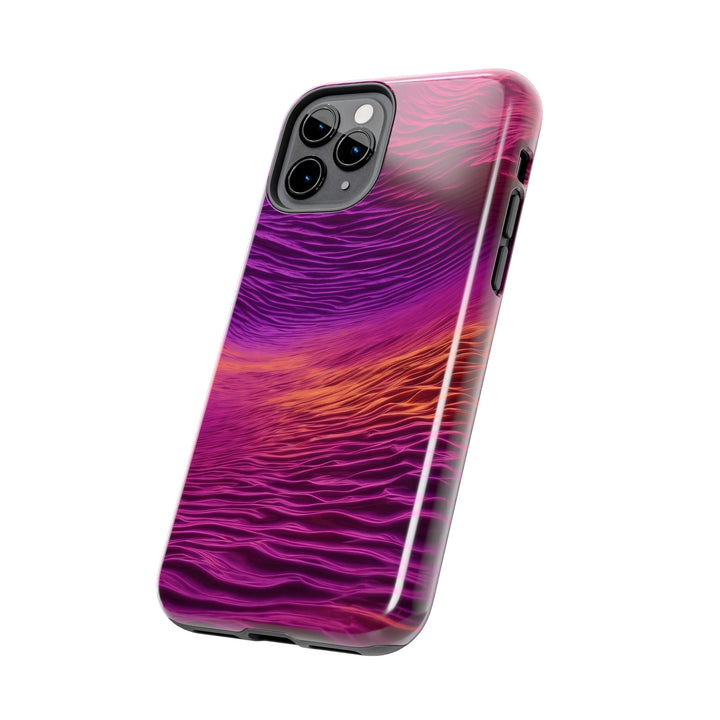 Crimson Waves Twilight - Tough Phone Case - Phone Case - g(0D·IO) - iPhone 13 Mini - -