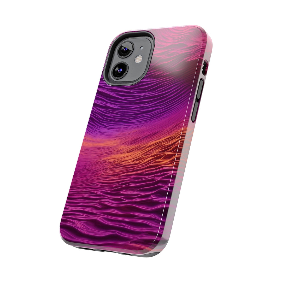 Crimson Waves Twilight - Tough Phone Case - Phone Case - g(0D·IO) - iPhone 13 Mini - -