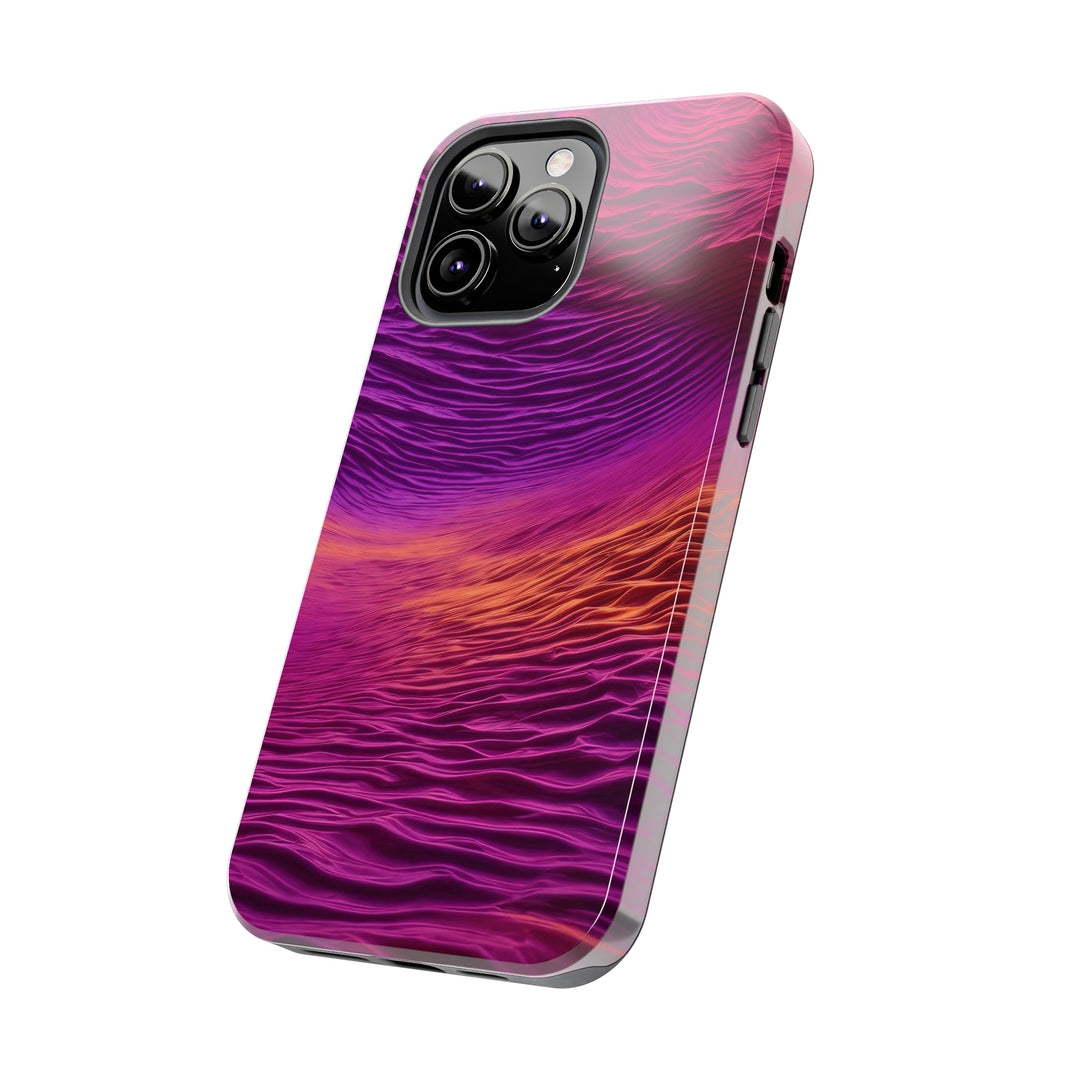 Crimson Waves Twilight - Tough Phone Case - Phone Case - g(0D·IO) - iPhone 13 Mini - -