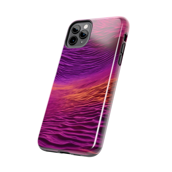 Crimson Waves Twilight - Tough Phone Case - Phone Case - g(0D·IO) - iPhone 13 Mini - -