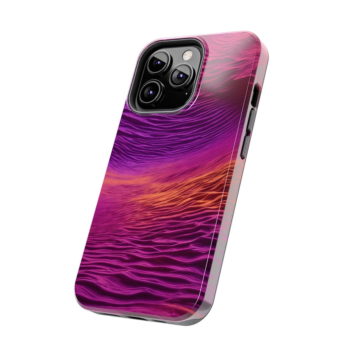 Crimson Waves Twilight - Tough Phone Case - Phone Case - g(0D·IO) - iPhone 13 Mini - -