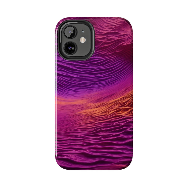 Crimson Waves Twilight - Tough Phone Case - Phone Case - g(0D·IO) - iPhone 13 Mini - -