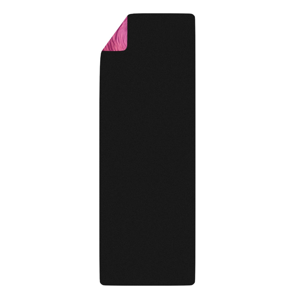 Crimson Waves Twilight - Yoga Mat - Home Decor - g(0D·IO) - 24” x 68” - -