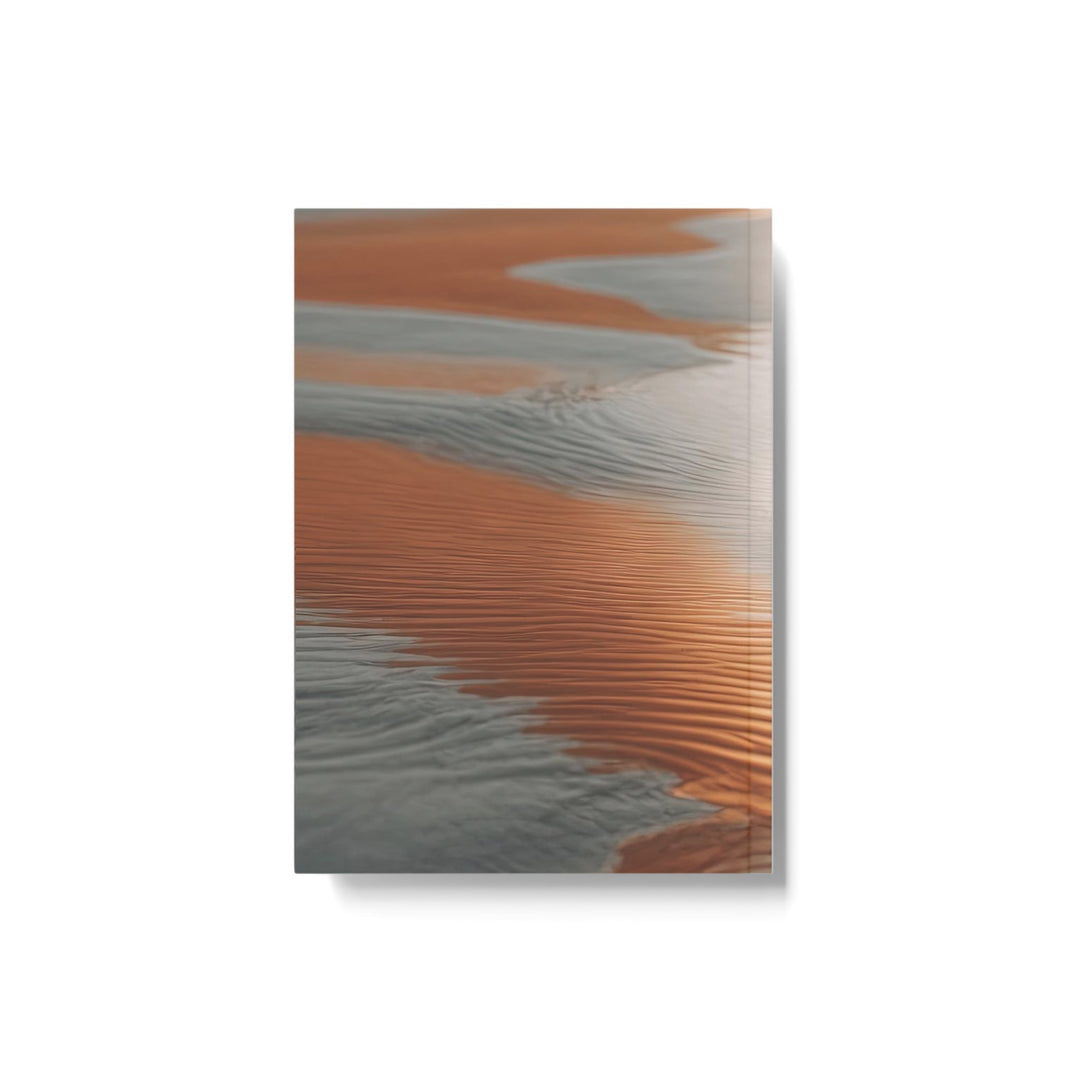 Desert Solitude Reflection - Hard Backed Journal - Paper products - g(0D·IO) - Graph - A5 - White