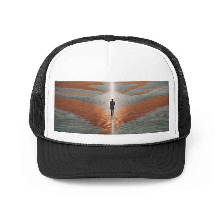 Desert Solitude Reflection - Trucker Hat - Hats - g(0D·IO) - Black - One size -