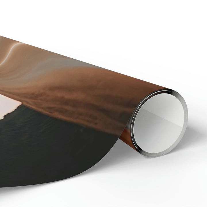 Desert Solitude Reflection - Wrapping Paper - Home Decor - g(0D·IO) - 30'' x 72'' - Matte -