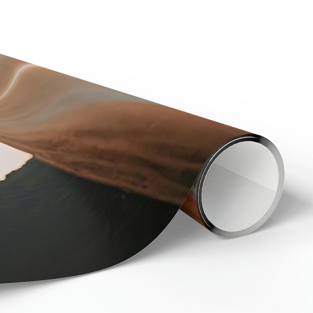 Desert Solitude Reflection - Wrapping Paper - Home Decor - g(0D·IO) - 30'' x 72'' - Matte -