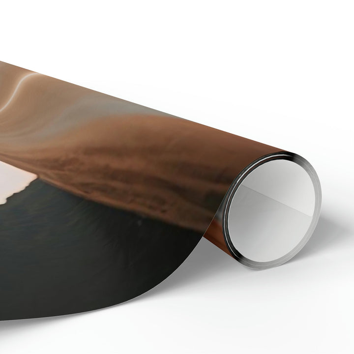 Desert Solitude Reflection - Wrapping Paper - Home Decor - g(0D·IO) - 30'' x 72'' - Matte -