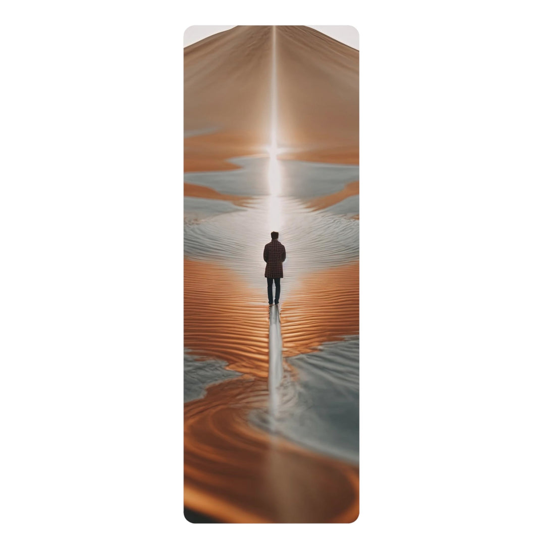 Desert Solitude Reflection - Yoga Mat - Home Decor - g(0D·IO) - 24” x 68” - -