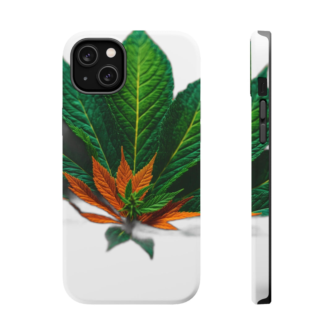 Emerald Autumn Contrast - MagSafe Tough Case - Phone Case - g(0D·IO) - iPhone 14 Plus - Matte -