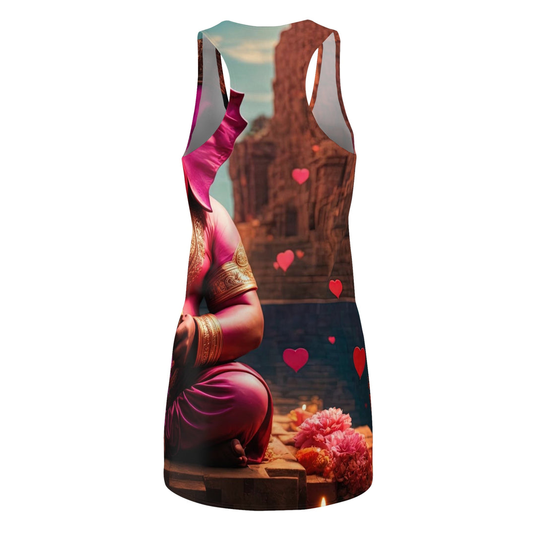 Enchanted Elephant Evening - Racerback Dress - All Over Prints - g(0D·IO) - XS - -