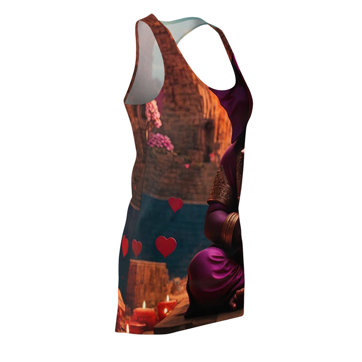 Enchanted Elephant Evening - Racerback Dress - All Over Prints - g(0D·IO) - XS - -