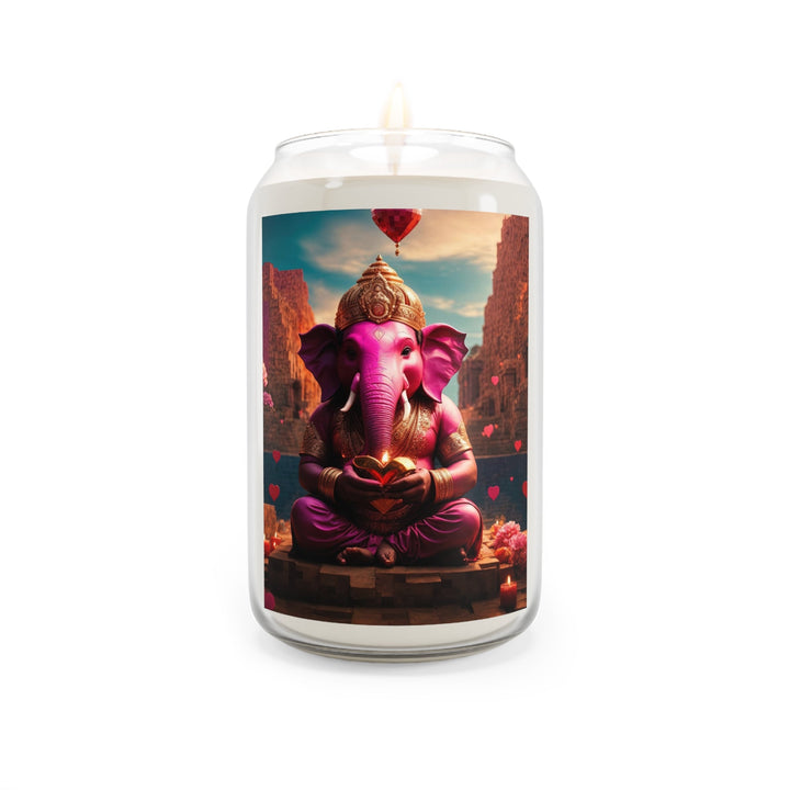 Enchanted Elephant Evening - Scented Candle - Home Decor - g(0D·IO) - Sea Breeze - 13.75oz -