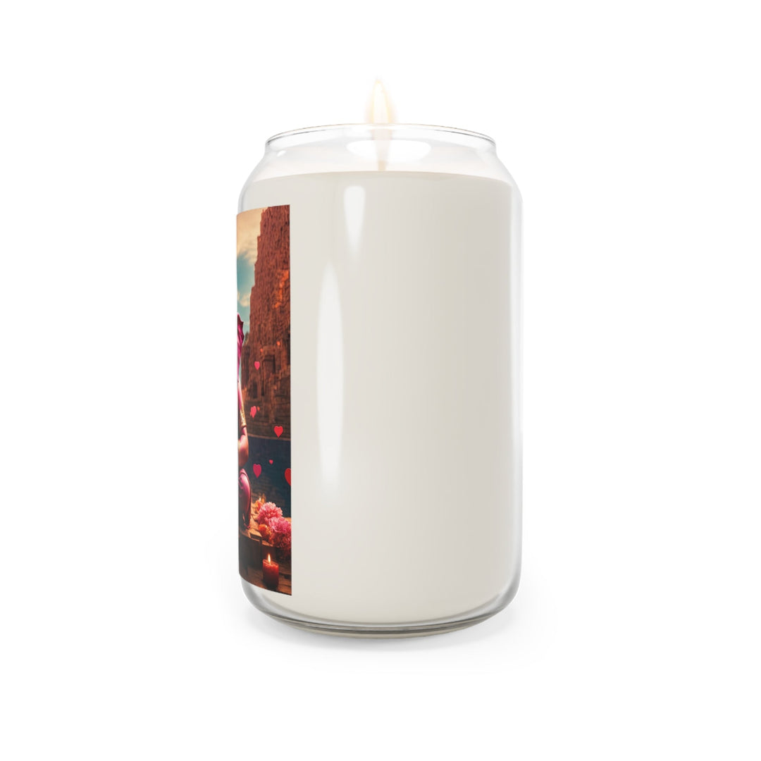 Enchanted Elephant Evening - Scented Candle - Home Decor - g(0D·IO) - Vanilla Bean - 13.75oz -