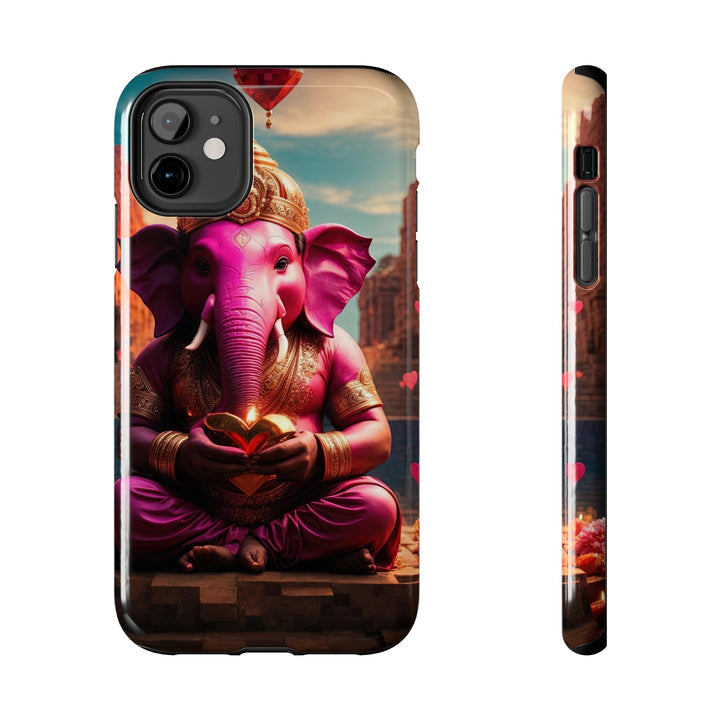 Enchanted Elephant Evening - Tough Phone Case - Phone Case - g(0D·IO) - iPhone 11 - -