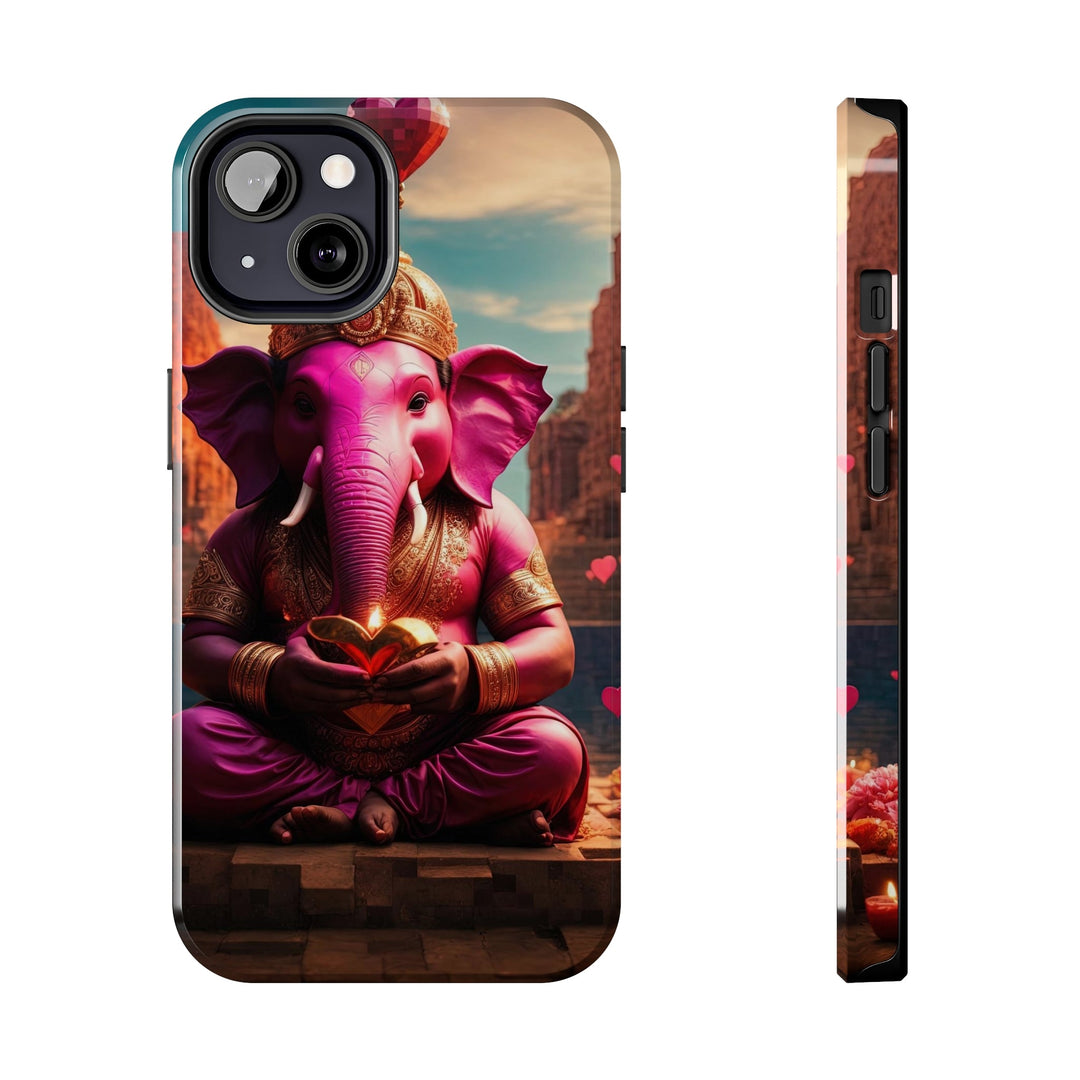 Enchanted Elephant Evening - Tough Phone Case - Phone Case - g(0D·IO) - iPhone 13 - -