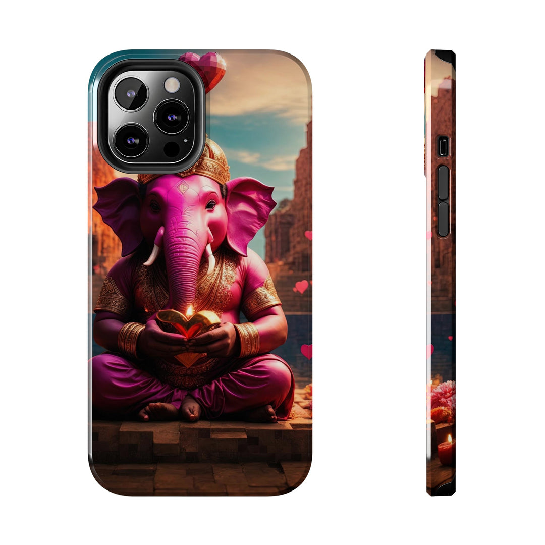 Enchanted Elephant Evening - Tough Phone Case - Phone Case - g(0D·IO) - iPhone 12 Pro Max - -