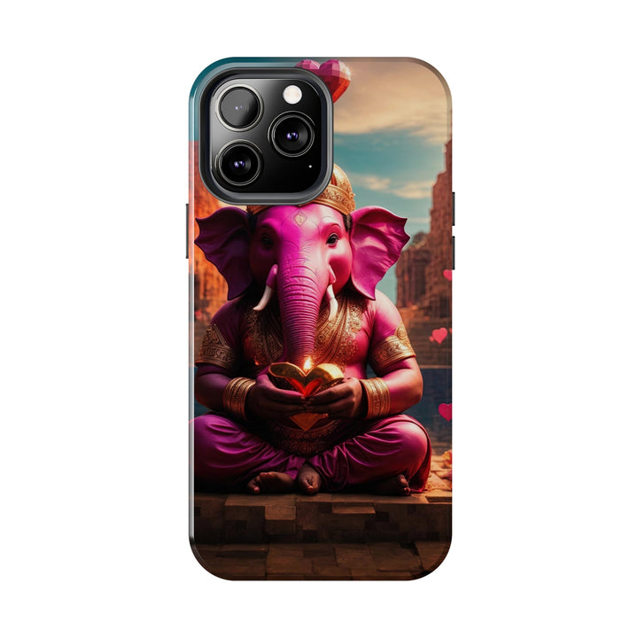 Enchanted Elephant Evening - Tough Phone Case - Phone Case - g(0D·IO) - iPhone 13 Mini - -