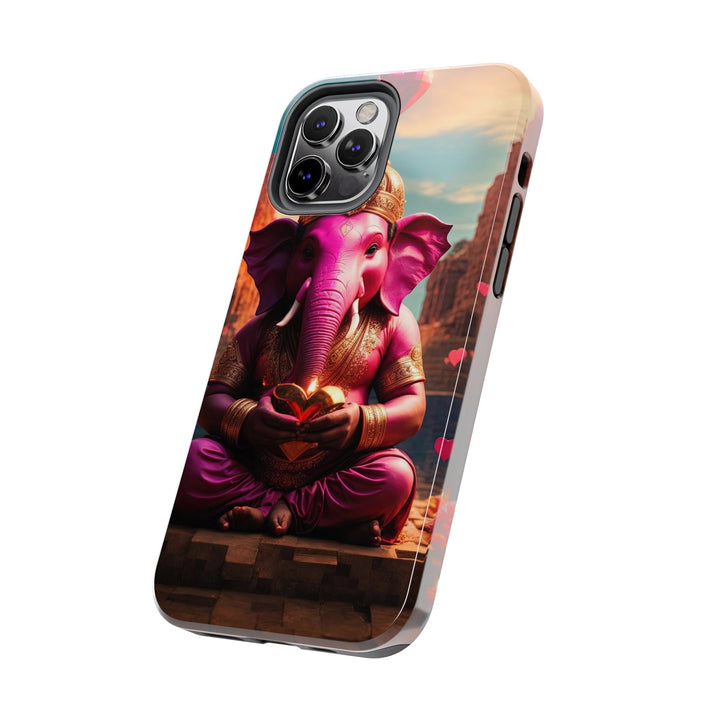 Enchanted Elephant Evening - Tough Phone Case - Phone Case - g(0D·IO) - iPhone 13 Mini - -