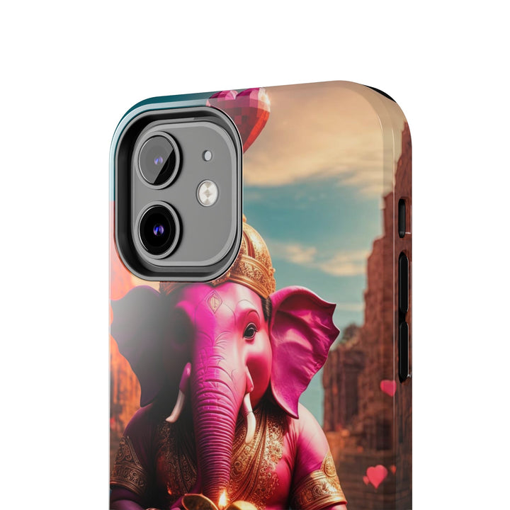 Enchanted Elephant Evening - Tough Phone Case - Phone Case - g(0D·IO) - iPhone 13 Mini - -