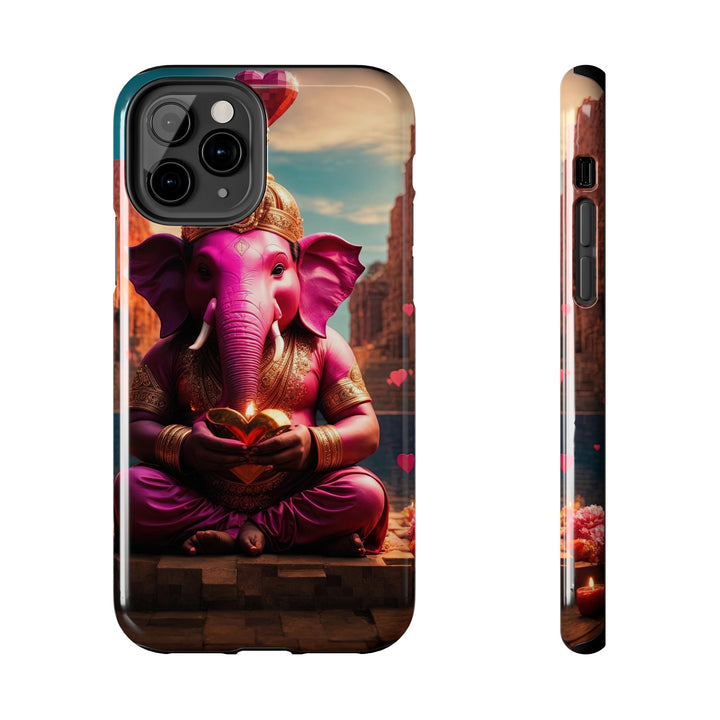 Enchanted Elephant Evening - Tough Phone Case - Phone Case - g(0D·IO) - iPhone 11 Pro - -