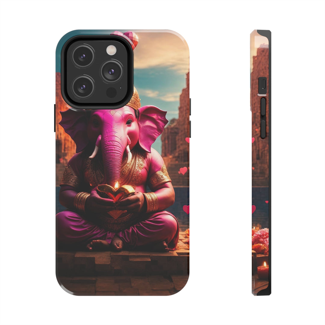 Enchanted Elephant Evening - Tough Phone Case - Phone Case - g(0D·IO) - iPhone 14 Pro Max - -