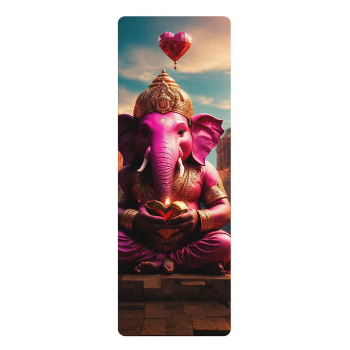 Enchanted Elephant Evening - Yoga Mat - Home Decor - g(0D·IO) - 24” x 68” - -