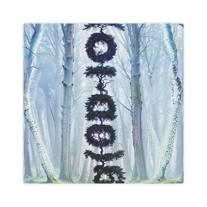 Enigmatic Forest Spiral - Canvas Photo Tile - Canvas - g(0D·IO) - 8" x 8" (Square) - 0.5" -