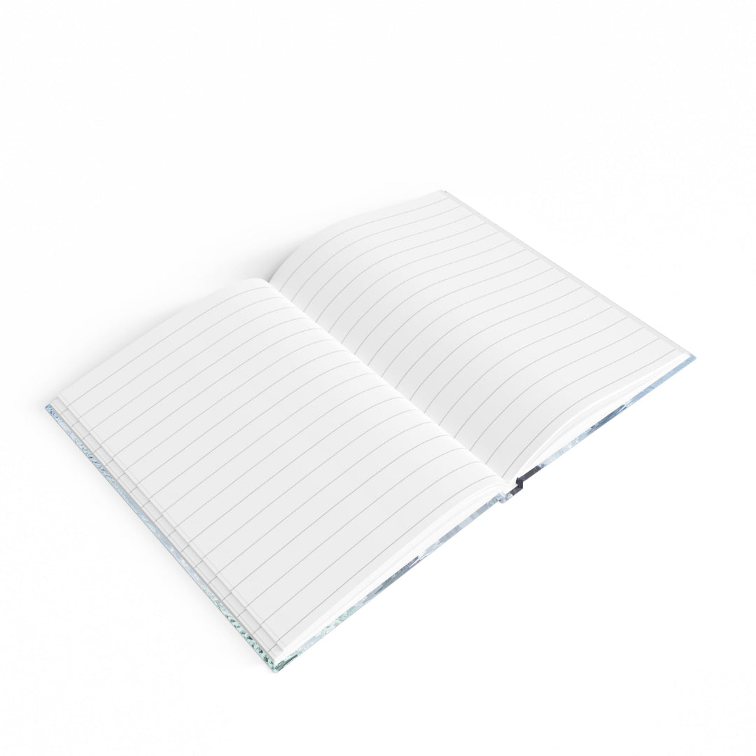 Enigmatic Forest Spiral - Hard Backed Journal - Paper products - g(0D·IO) - Graph - A5 - White