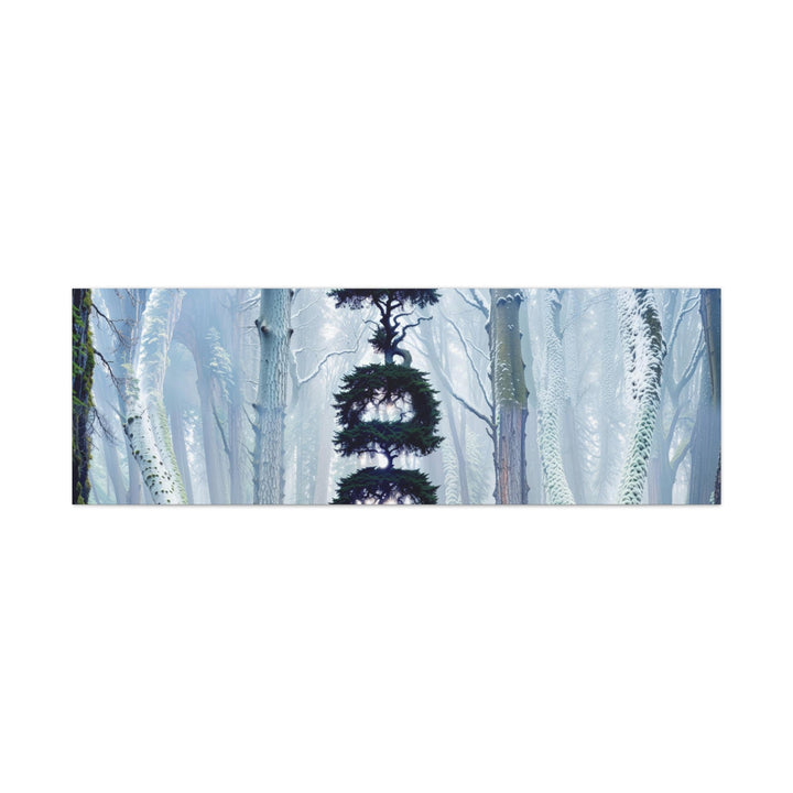 Enigmatic Forest Spiral - Matte Canvas Print 1.25" - Canvas - g(0D·IO) - 60" x 20" (Horizontal) - 1.25" -