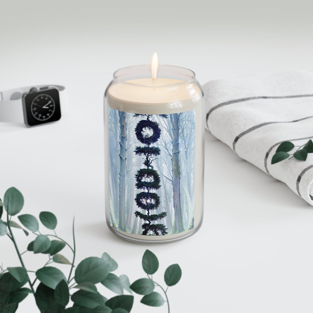Enigmatic Forest Spiral - Scented Candle - Home Decor - g(0D·IO) - Vanilla Bean - 13.75oz -