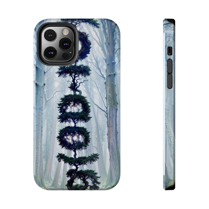 Enigmatic Forest Spiral - Tough Phone Case - Phone Case - g(0D·IO) - iPhone 12 Pro - -