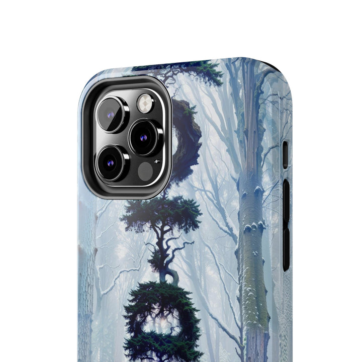 Enigmatic Forest Spiral - Tough Phone Case - Phone Case - g(0D·IO) - iPhone 13 Mini - -