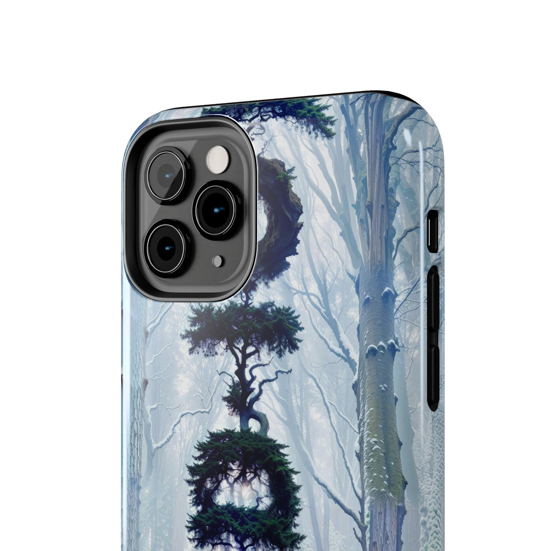 Enigmatic Forest Spiral - Tough Phone Case - Phone Case - g(0D·IO) - iPhone 13 Mini - -