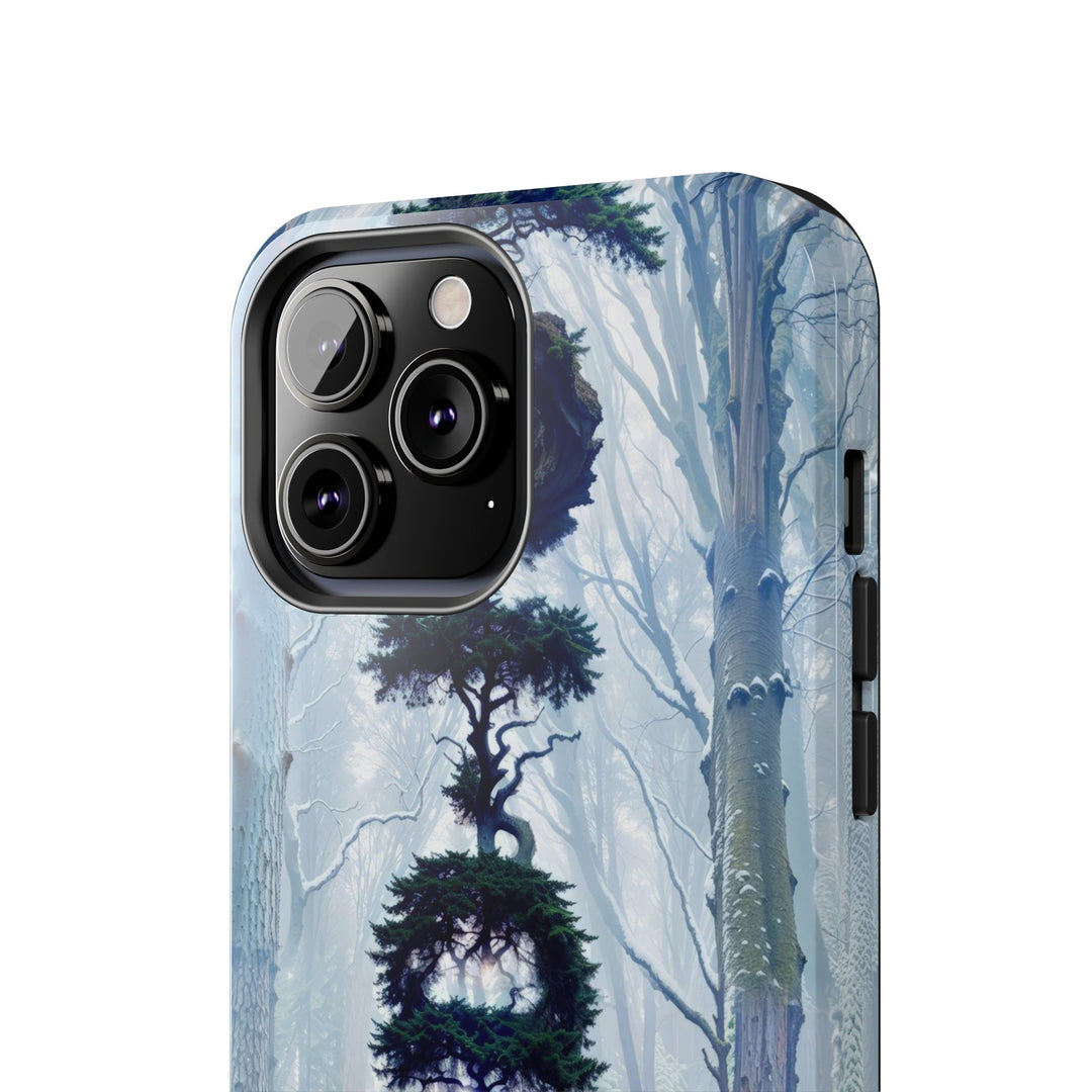 Enigmatic Forest Spiral - Tough Phone Case - Phone Case - g(0D·IO) - iPhone 13 Mini - -