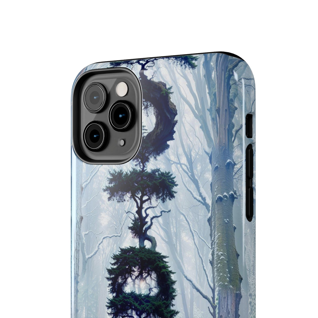 Enigmatic Forest Spiral - Tough Phone Case - Phone Case - g(0D·IO) - iPhone 13 Mini - -