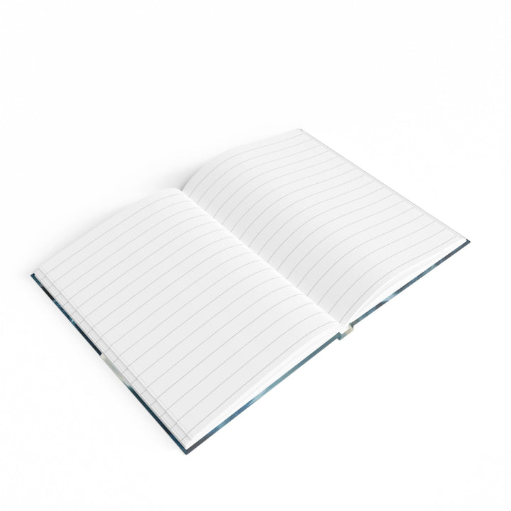 Enigmatic Swirling Abyss - Hard Backed Journal - Paper products - g(0D·IO) - Graph - A5 - White