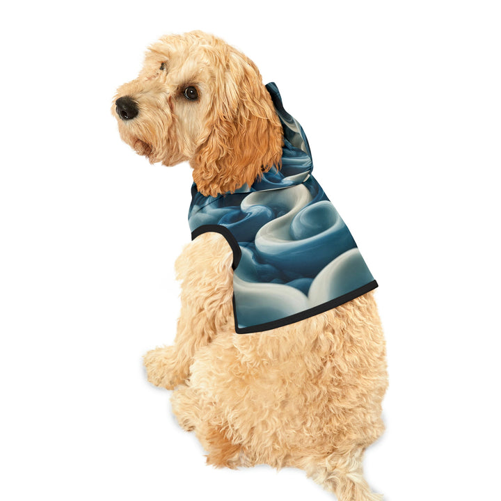 Enigmatic Swirling Abyss - Pet Hoodie - Pets - g(0D·IO) - XXS - Black Rib -