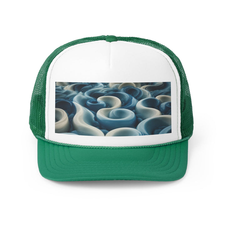 Enigmatic Swirling Abyss - Trucker Hat - Hats - g(0D·IO) - Green - One size -